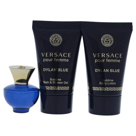 versace blue pour femme gift set.